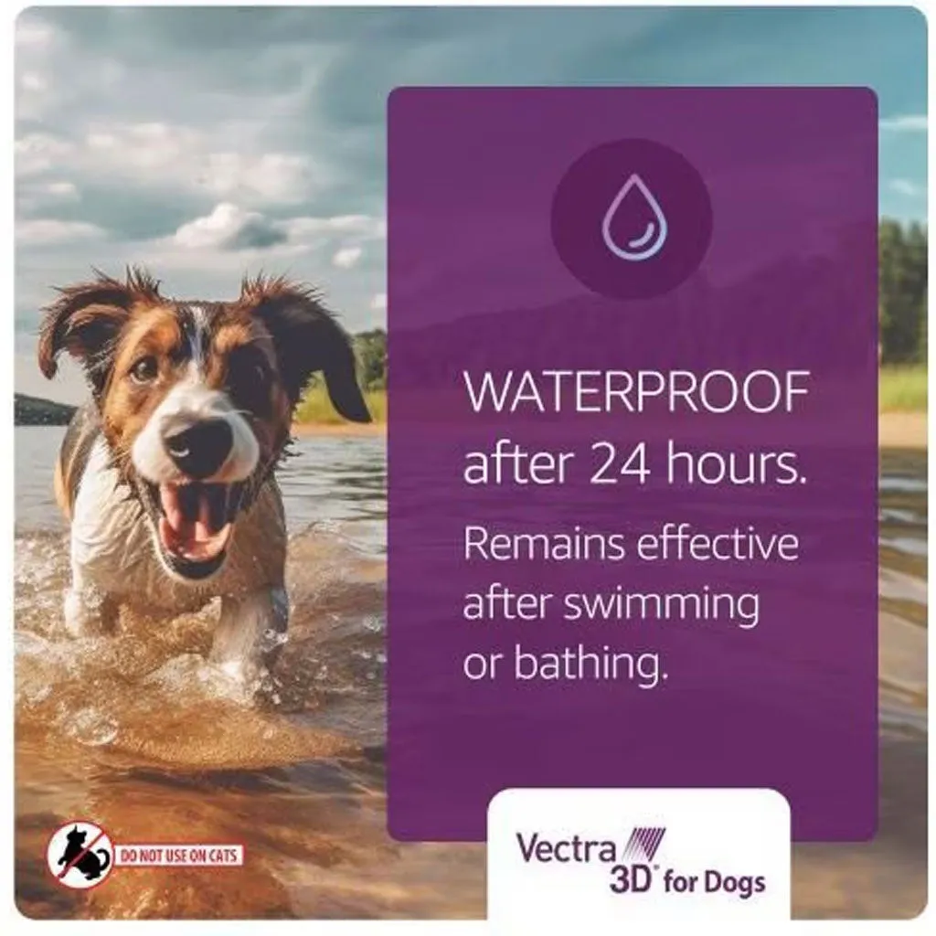 Vectra 3D Flea and Tick Spot Treatment for Dogs Over 95 lbs