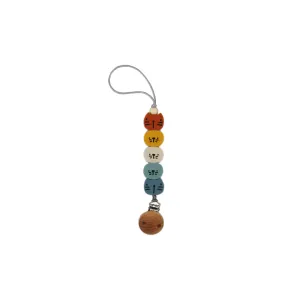 Zoo Pacifier Holder by Cotton Cloud